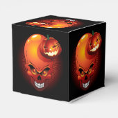 Halloween Skull en Pumpkin Bedankdoosjes (Achterkant)