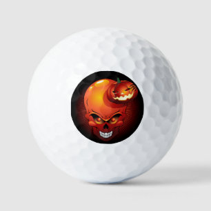 Halloween Skull en Pumpkin Golfballen