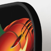 Halloween Skull en Pumpkin Pickleball Paddle (Links Detail)