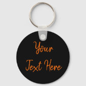 Halloween Skull en Pumpkin Sleutelhanger (Achterkant)