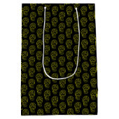 Halloween skull medium cadeauzakje (Achterkant)