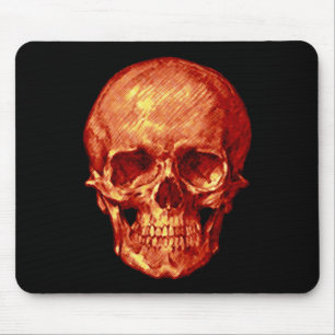 Halloween Skull Muismat