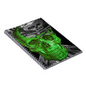 Halloween Skull Notitieboek (Rechterzijde)