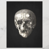  Halloween Skull Party Flyer (Achterkant)