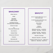 Halloween skull-programma voor zwarte en paarse br (Achterkant)