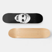 Halloween Skull Skateboard (Horizontaal)