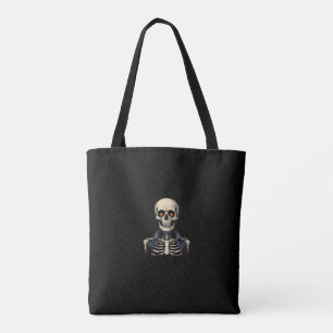 Halloween Skull Skeleton Sac fourre-tout - Éffraya