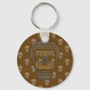 Halloween Skull Sleutelhanger