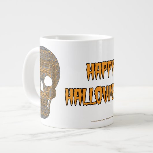Halloween Skull Specialty Mug (Devant gauche)