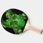 Halloween Skull Tafeltennisbatje (Zijkant)