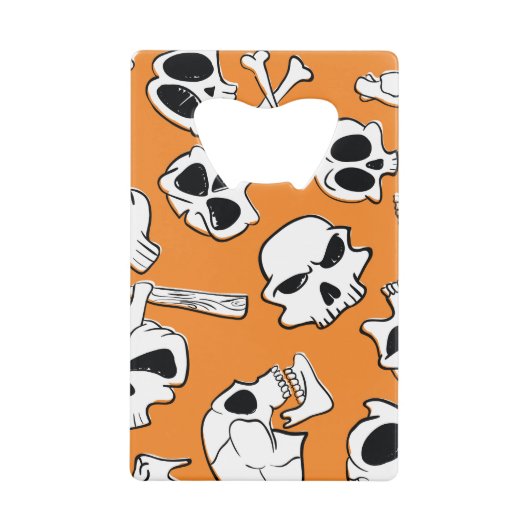 Halloween Skulls Bones DoodMotif (Devant)