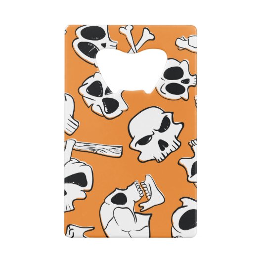 Halloween Skulls Bones DoodMotif (Dos)