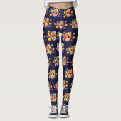 Halloween Skulls Leggings (Voorkant)