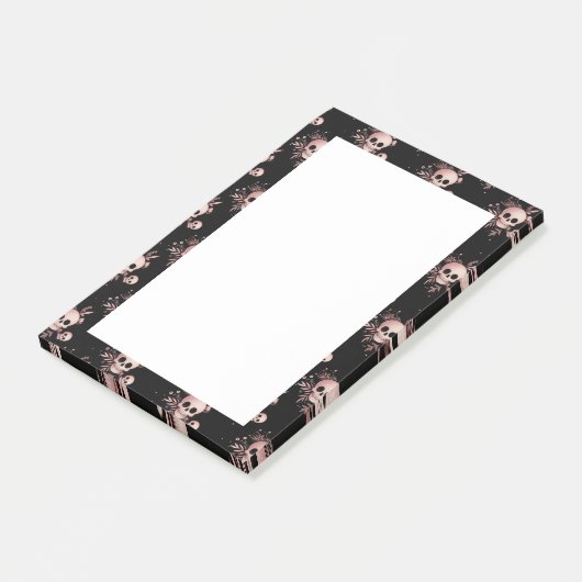 Halloween Skulls Post-it® Notes (Schuin)