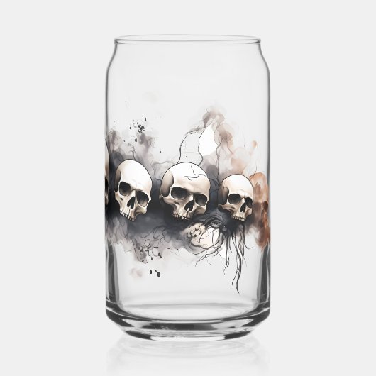 Halloween Skuls Conception Drinkware Set (Verso)