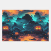 Halloween Sky Inpakpapier Vel (Voorkant 3)