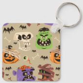 Halloween  sleutelhanger (Achterkant)