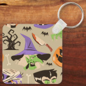 Halloween  sleutelhanger (Achterkant)