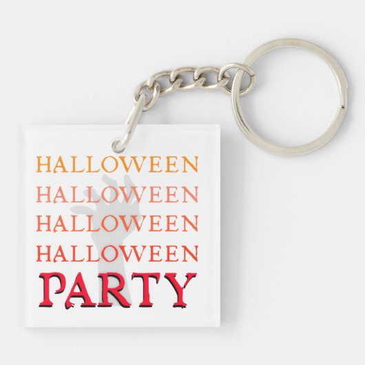 halloween sleutelhanger (Achterkant)