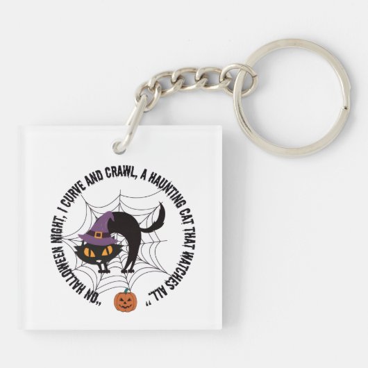 halloween sleutelhanger (Achterkant)