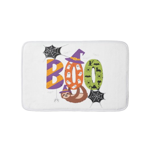 Halloween Sloth Boo Lazy Essential T-shirt Badmat (Voorkant)