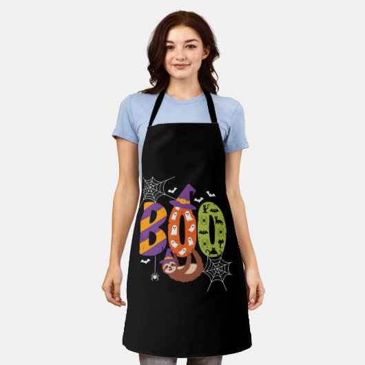 Halloween Sloth Boo Lazy Essential T-shirt Schort (Gedragen)