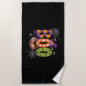 Halloween Sloth Boo Lazy Essential T-shirt Strandlaken (Voorkant)