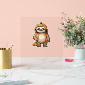 Halloween Slothster Essential T-shirt Acryl Bord (Huwelijk)