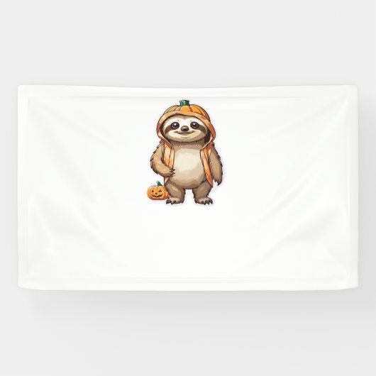 Halloween Slothster Essential T-shirt Spandoek (Horizontaal)