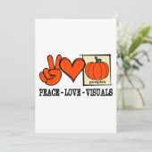 Halloween SLP Halloween Speech Therapy Bedankkaart (Staand voorkant)