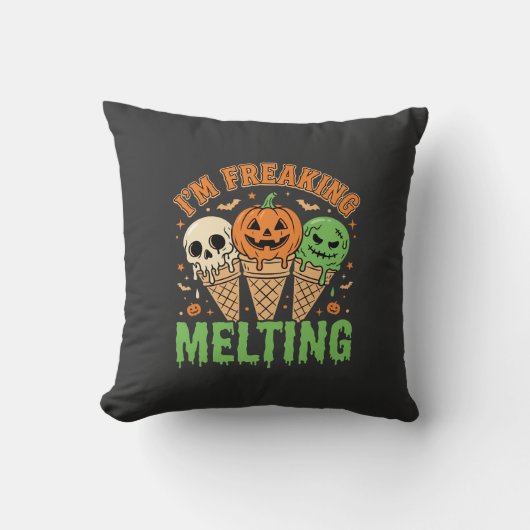 Halloween Smeltend Ijs Kussen (Voorkant)