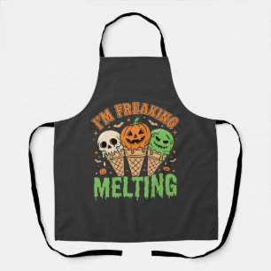 Halloween Smeltend Ijs Schort