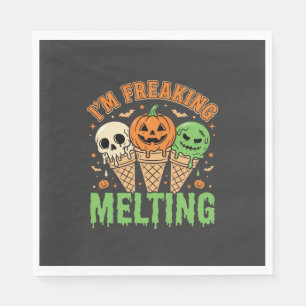 Halloween Smeltend Ijs Servet