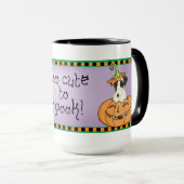 Halloween Smooth Fox Terrier Mok (Voorkant rechts)