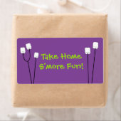 Halloween S'mores Party Favor Bag Label (Insitu)