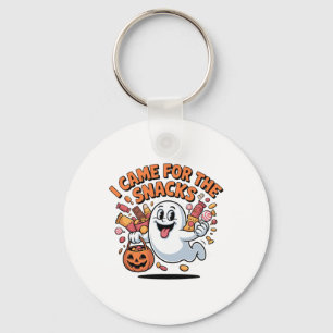 Halloween Snacks Ghost Funny Trick-or-Treat Snoep Sleutelhanger