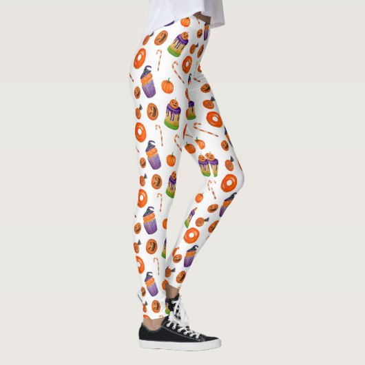 Halloween Snoep Cupcake Leggings | kostuumfeest (Rechts)