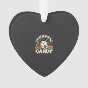 Halloween Snoep Geest Pompoen Ontwerp Ornament