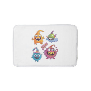 Halloween Snoep Monster Parade Badmat