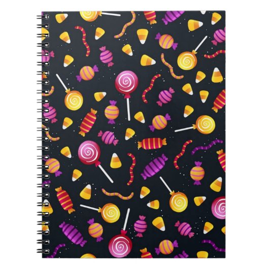 Halloween snoep notitieboek (Voorkant)