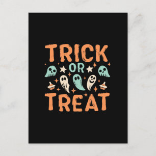 Halloween snoep of een poets briefkaart