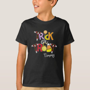 Halloween Snoep of Leuke Streek Simpel Whimsisch T-shirt