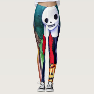 Halloween snoep of leven gasten leggings