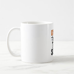 Halloween Snoep of Noem me Schattig Vintage Grafis Koffiemok