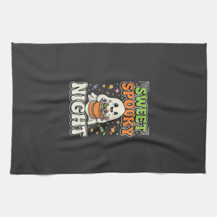 Halloween Snoep Spoken Nacht Theedoek