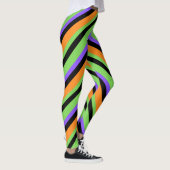 Halloween Snoep Swirl Black Leggings (Rechts)