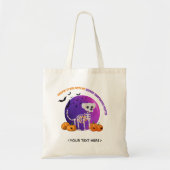 Halloween Snoep Trick or treat Canvas tas (Voorkant)