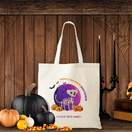Halloween Snoep Trick or treat Canvas tas