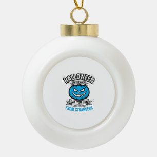 Halloween Snoep Van Vreemden Vintage Pompoen Ontwe Keramische Bal Ornament