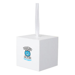 Halloween Snoep Van Vreemden Vintage Pompoen Ontwe Kubus Ornament